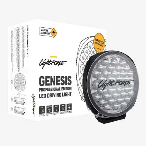 LIGHTFORCE GENESIS PROFESSIONAL EDITION LED DRIVING LIGHT (SINGLE)